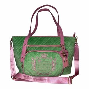 Juicy Couture Weekender Green Bag